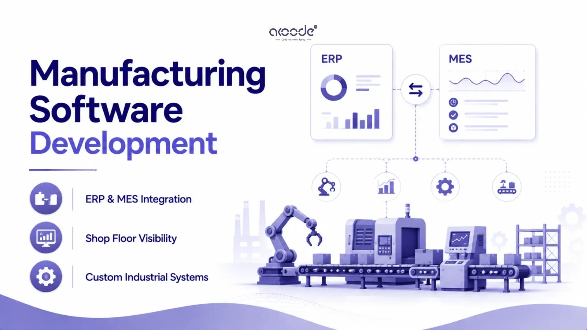 Manufacturing Software Development: ERP, MES, and Custom Builds