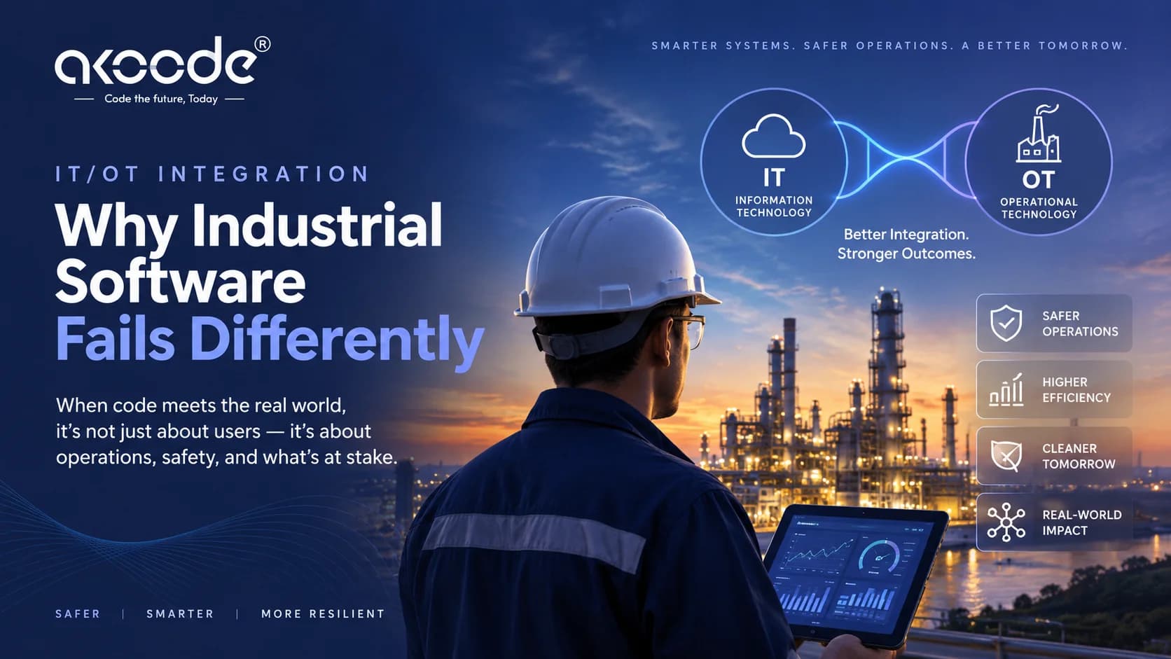 IT/OT Integration: Why Industrial Software Fails Differently