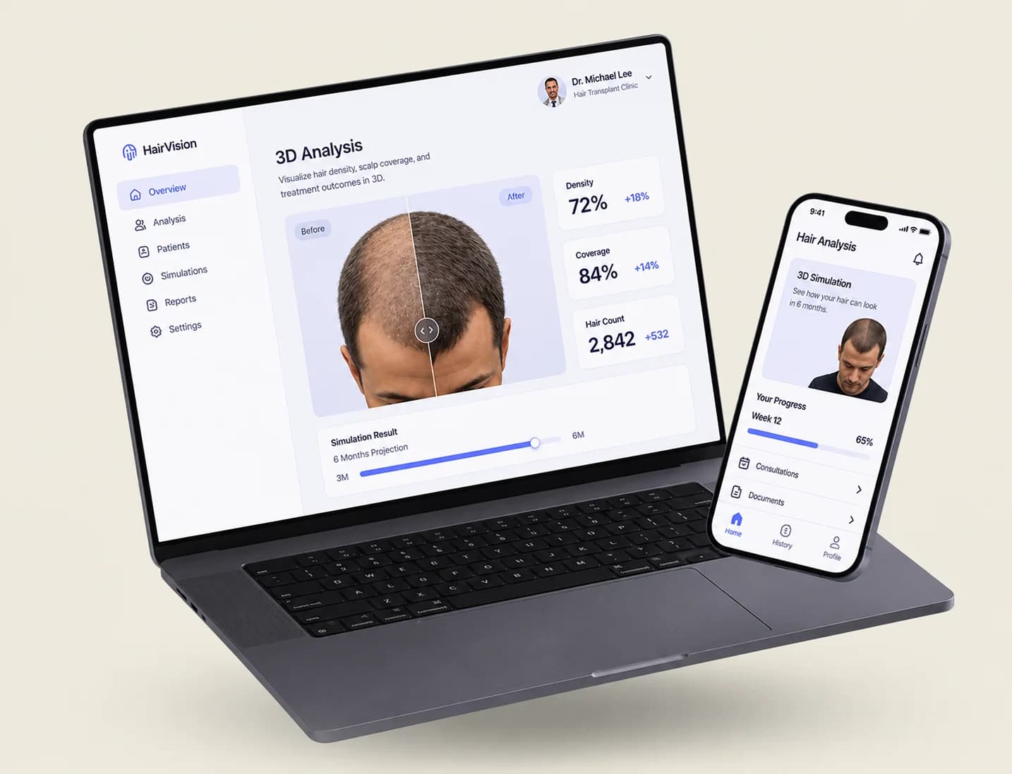 AI-Powered Hair Analysis
