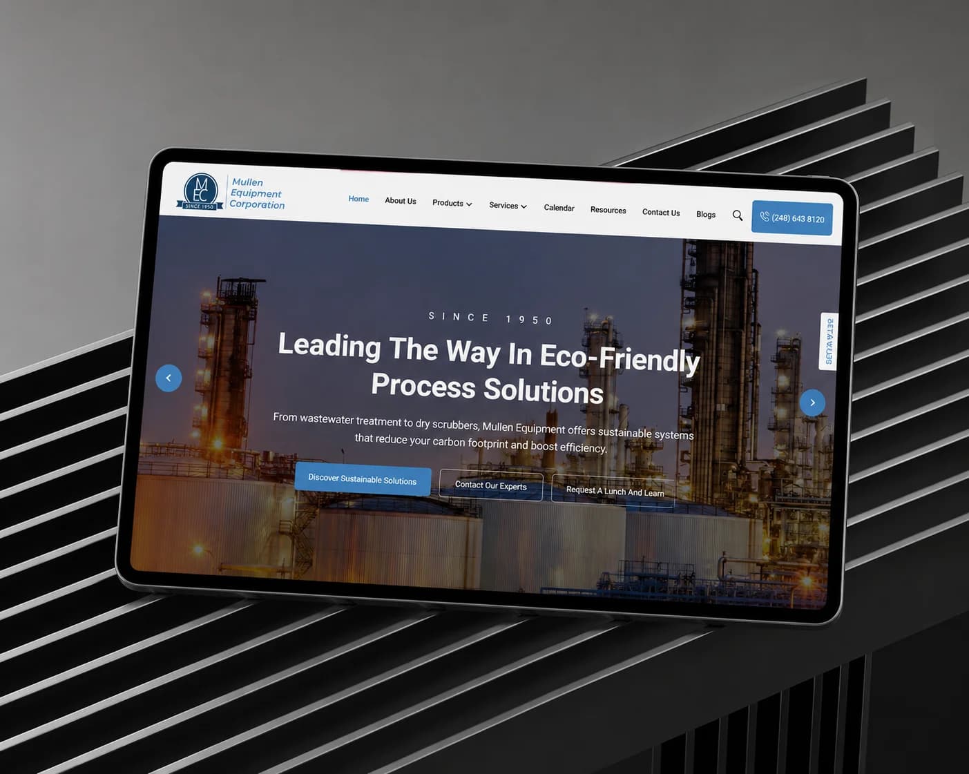 Website Redesign and Digital Transformation