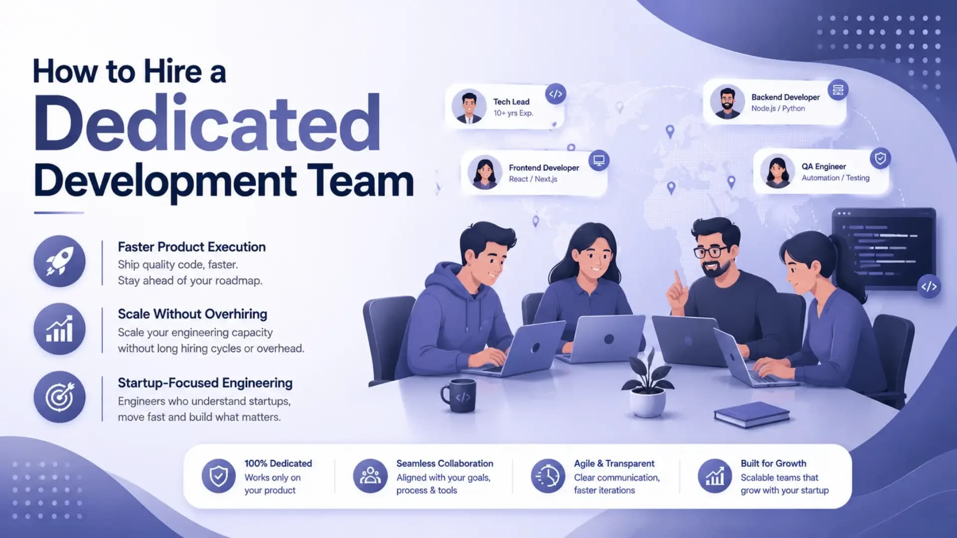 How to Hire a Dedicated Development Team for Your Startup