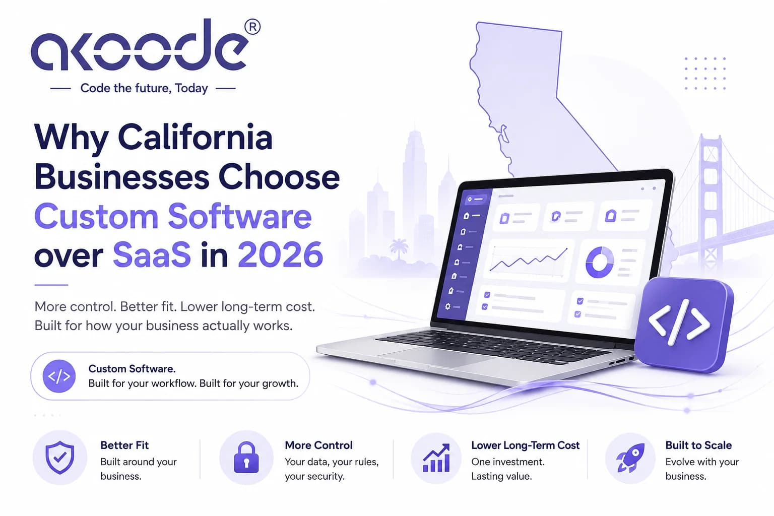 Why California Businesses Choose Custom Software Over SaaS in 2026