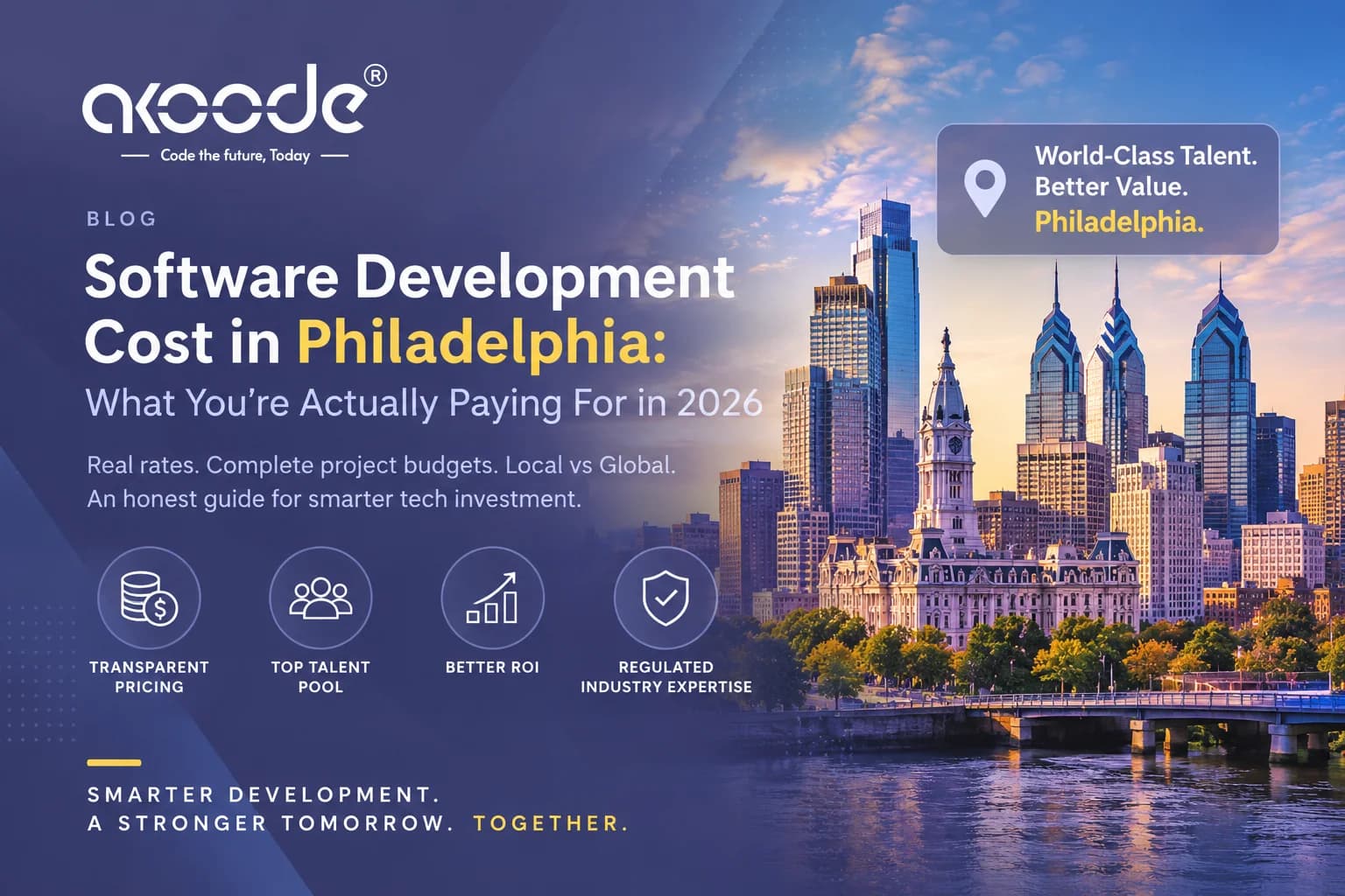 Software Development Cost in Philadelphia: The Real Numbers for 2026