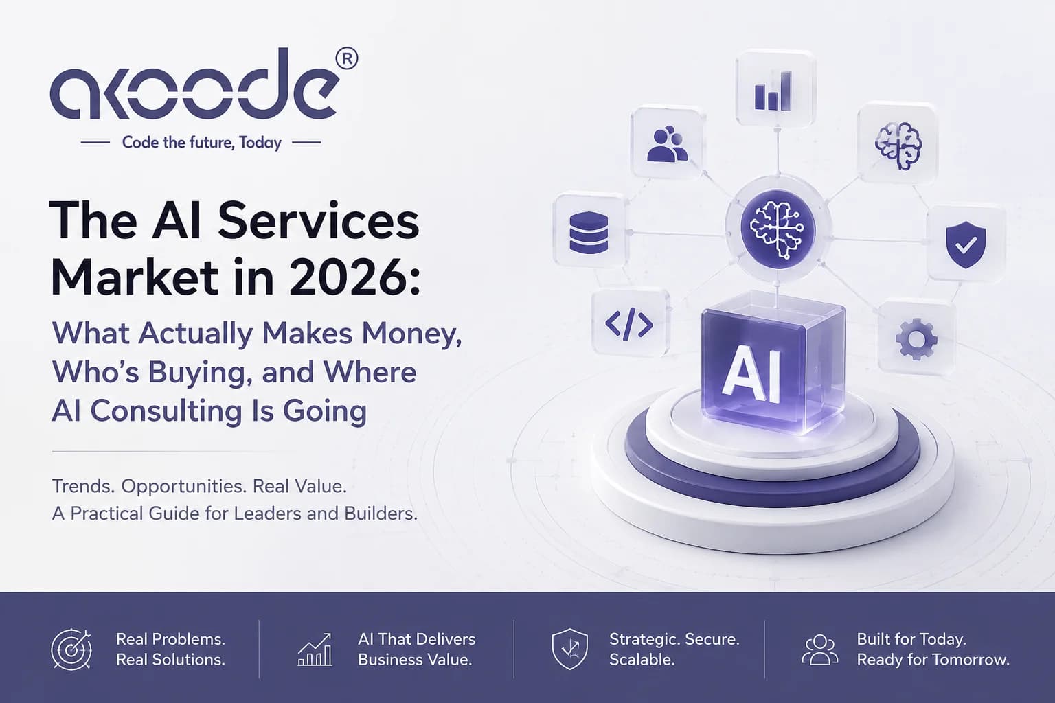 The AI Services Market in 2026: What Actually Makes Money, Who's Buying, and Where AI Consulting Is Going