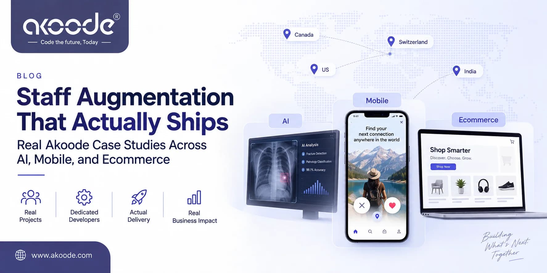 Staff Augmentation That Actually Ships: Real Case Studies From Akoode