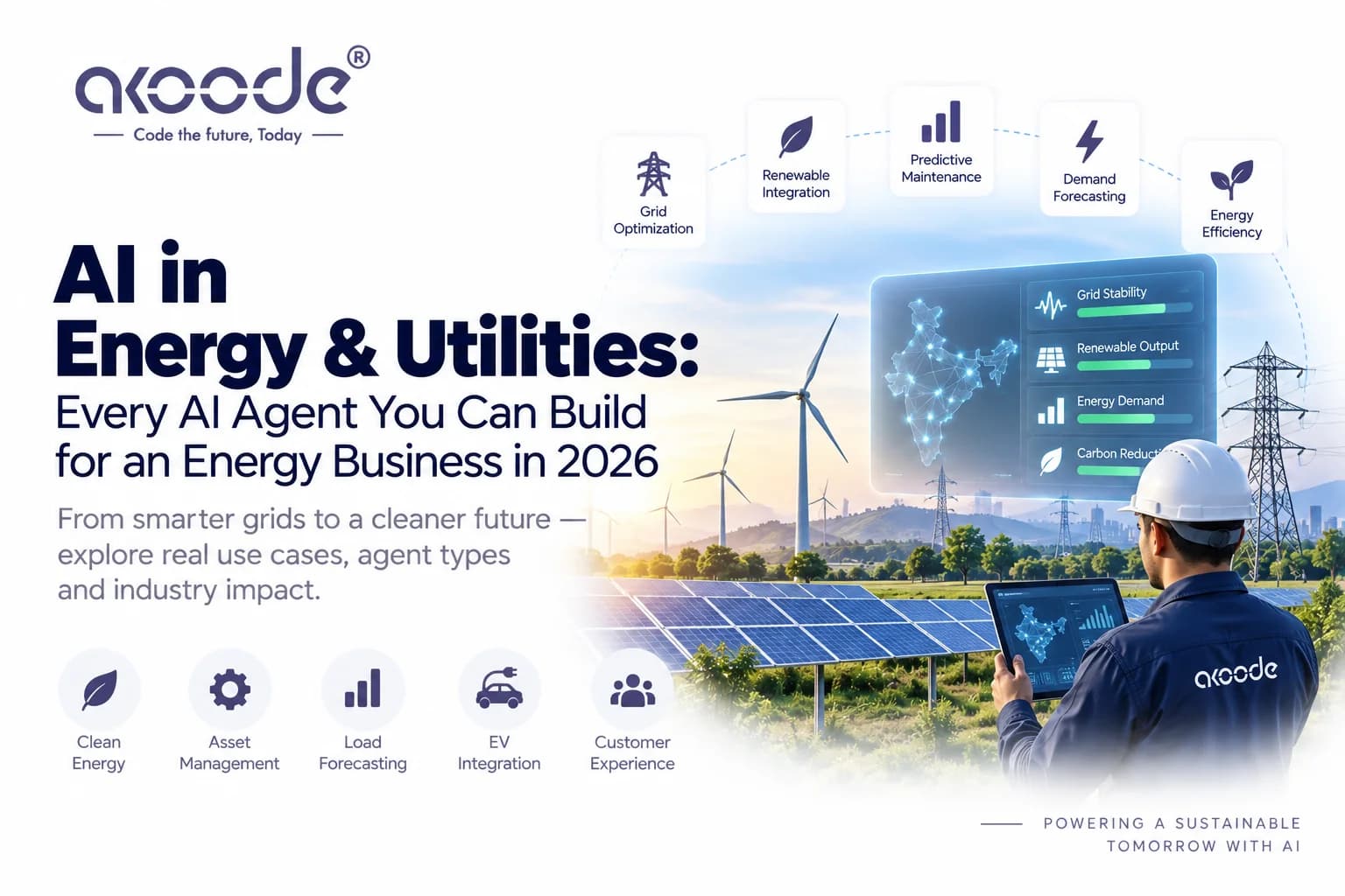 AI in Energy & Utilities: Every AI Agent You Can Build for an Energy Business in 2026