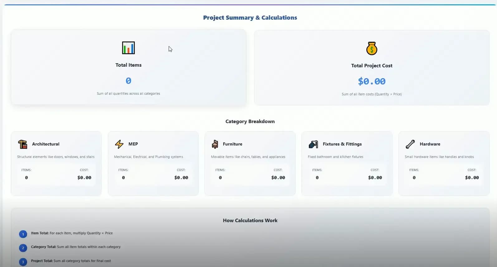 AI-Powered Quantity Takeoff Desktop Application